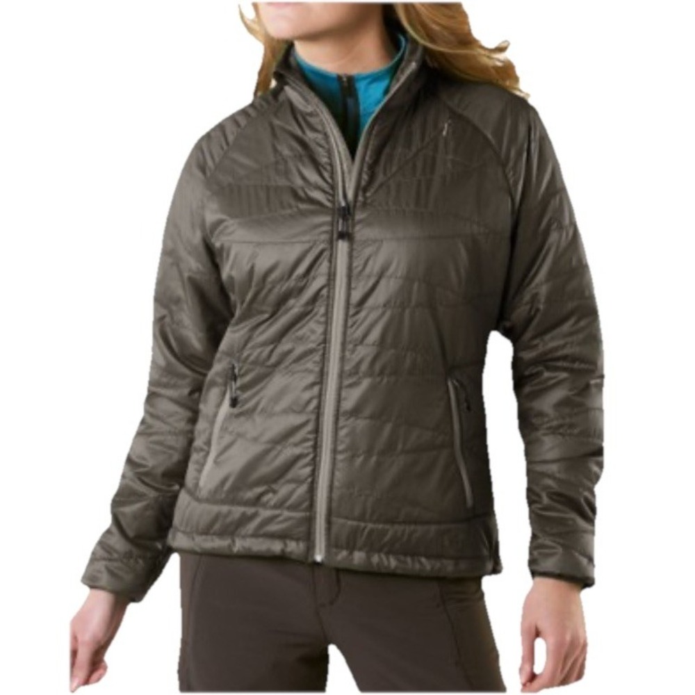 Rei Co-op Revelcloud Puffer Jacket Gray Women's‎ Size Small Lightweight Packable